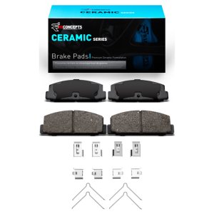 Mazda 6 Brake Pads - Rear - R1 Concepts - Ceramic - `84-`05